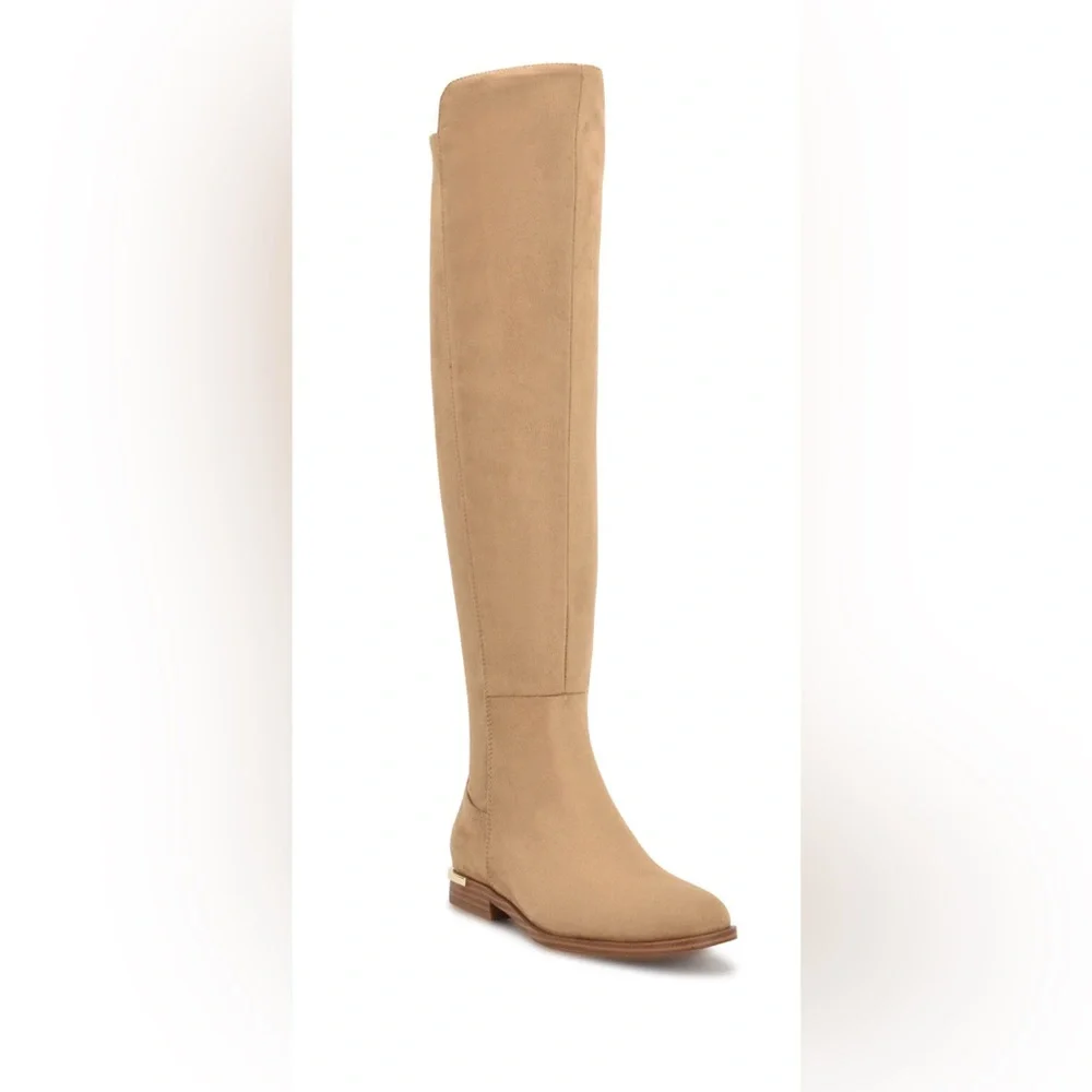 Nine West Allair Tan Over-the-Knee Boots